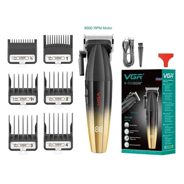 Hair clipper VGR V-003 Black/Gold