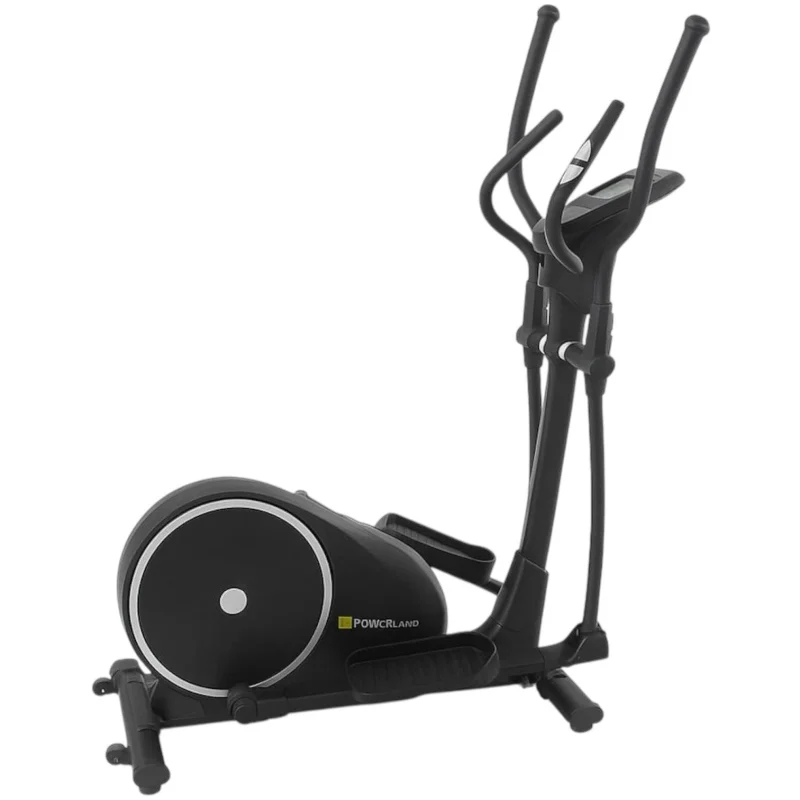 Elliptical trainer Powerland Veloski YK-02L50HP, 8 magnetic load levels, maximum weight 120 kg, LCD display - WS1515