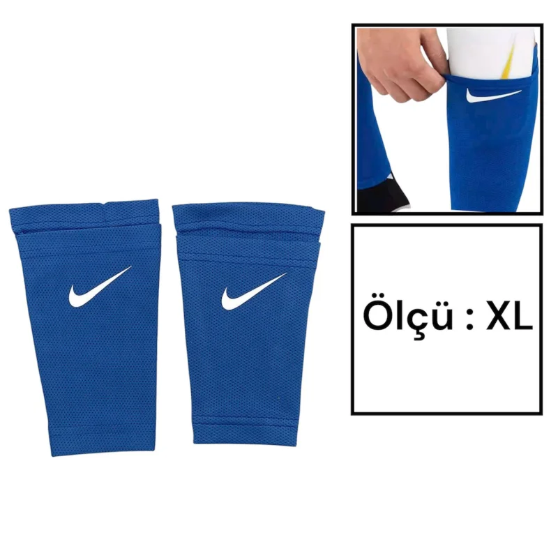 Football socks WS1738, blue, size XL