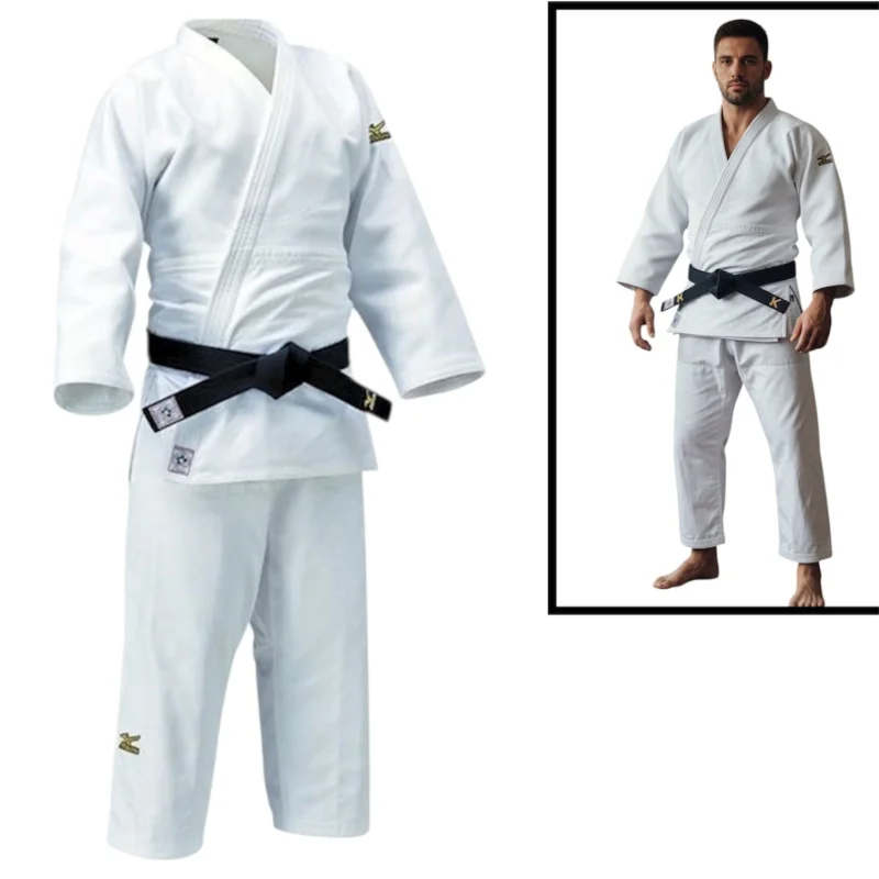 Kimono Mizuno WS2452, ağ, parça, ölçü 170