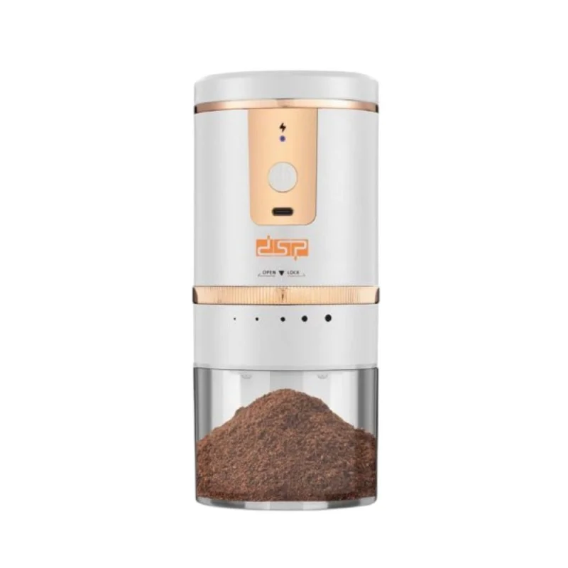 Coffee grinder DSP 3129 White, 13 W power, 250 ml capacity coffee or spice grinder - wel126