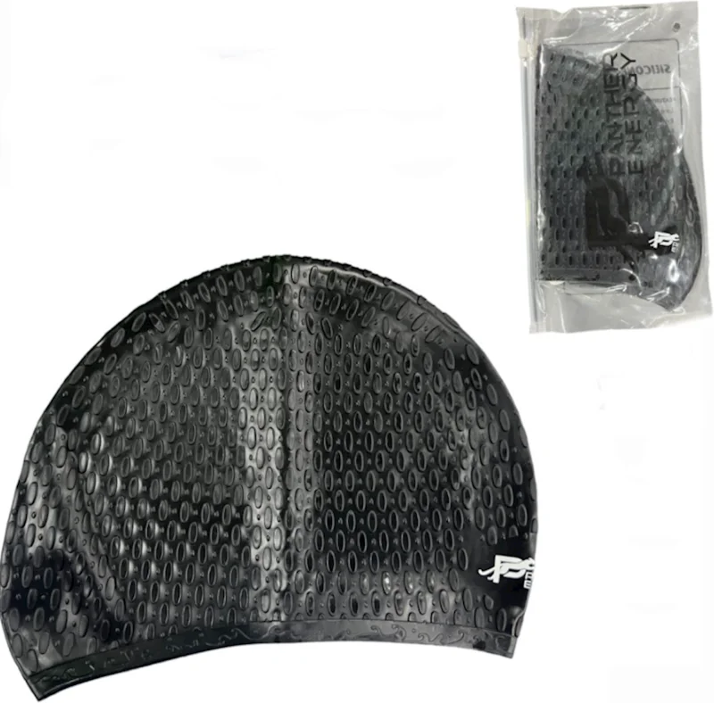Swimming cap Panther Energy WS0472, black