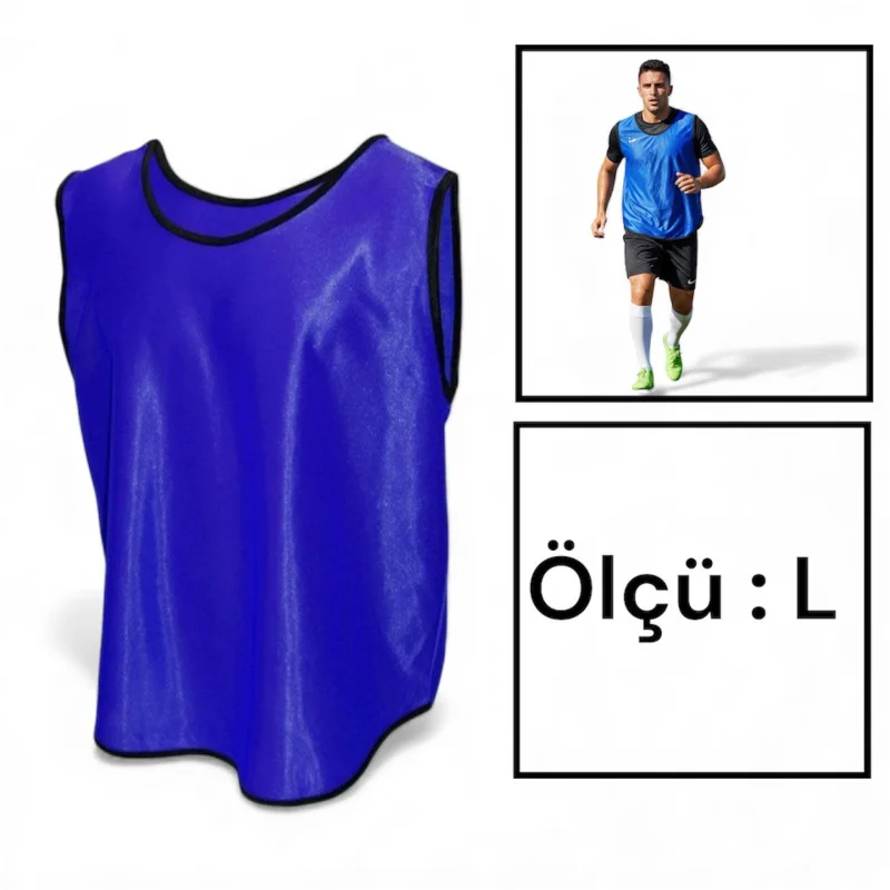 Football apron WS1697, blue, size L