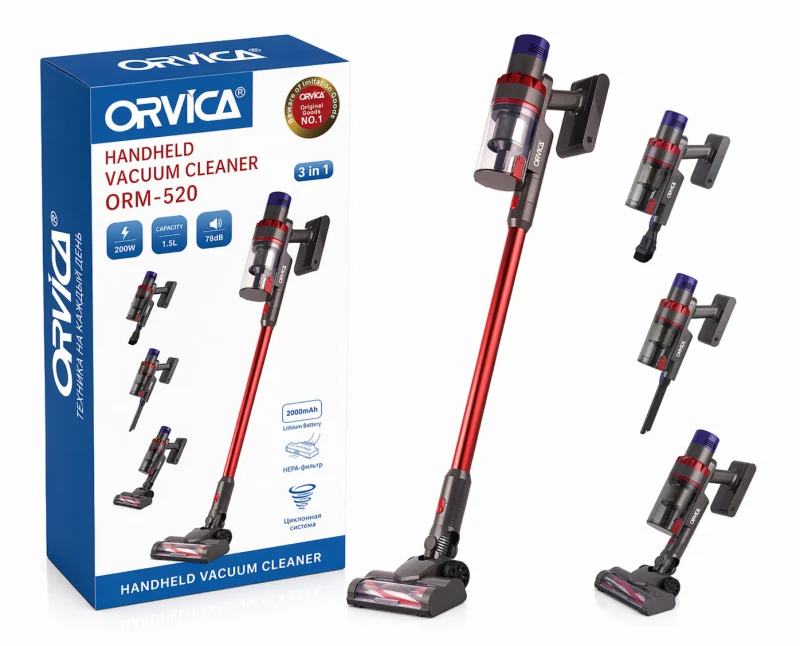 Вертикальный пылесос Orvica ORM-520