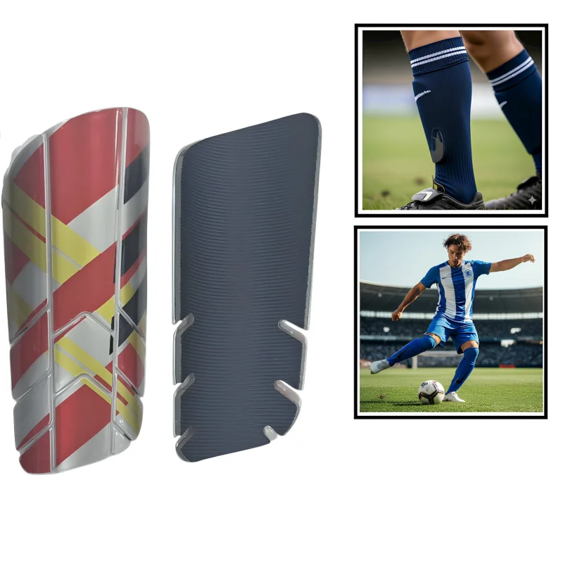 Football shin guards, colorful, high quality and durable - WS1737