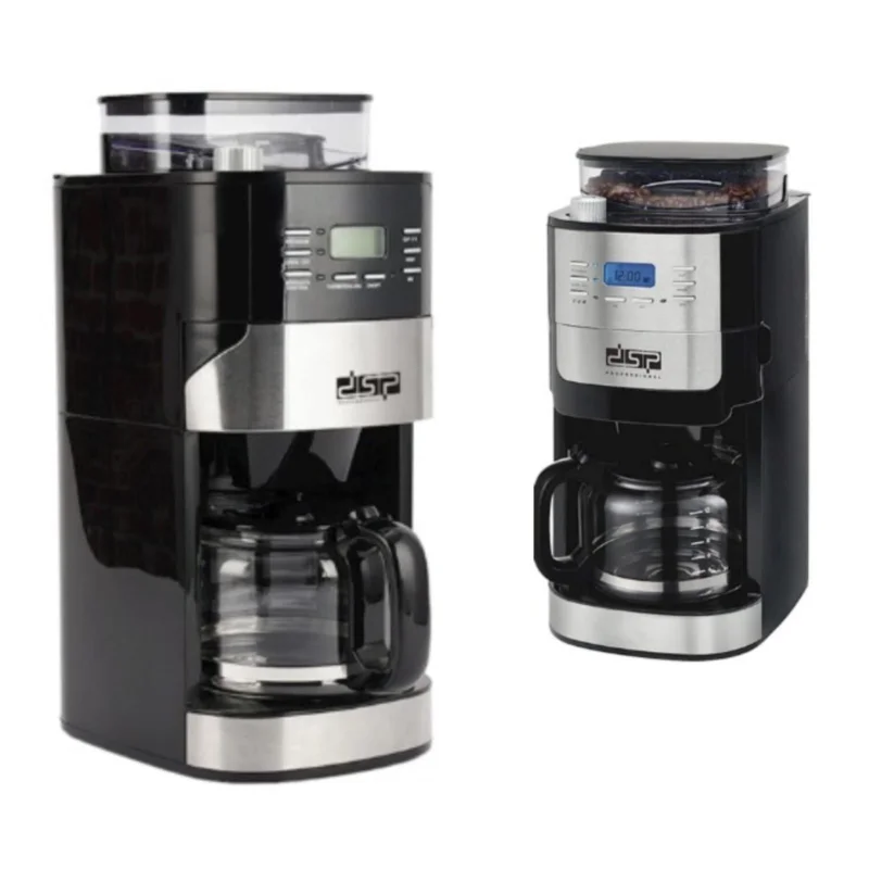 Coffee Maker DSP Drop 1000 W 12 servings Black Plastic 1.5 l - AA-770881
