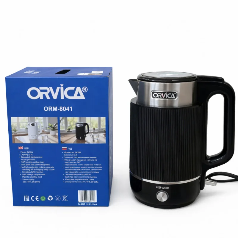 Электрический чайник Orvica 2,2 л 2400 Вт ORM-8041