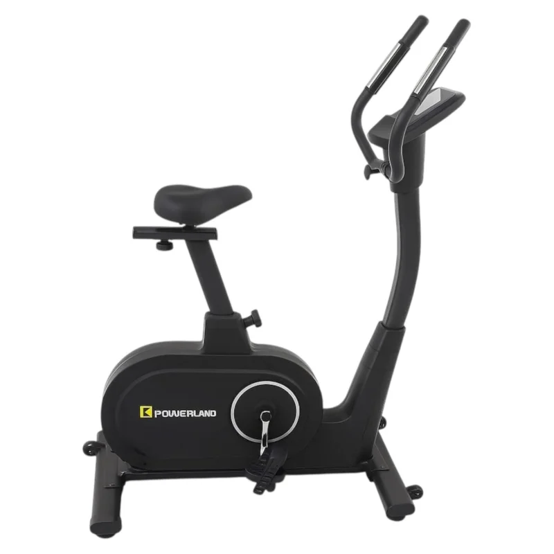 Exercise bike Powerland YK-02L50P, 150 kg, 8 magnetic load levels, with electronic display - WS1516
