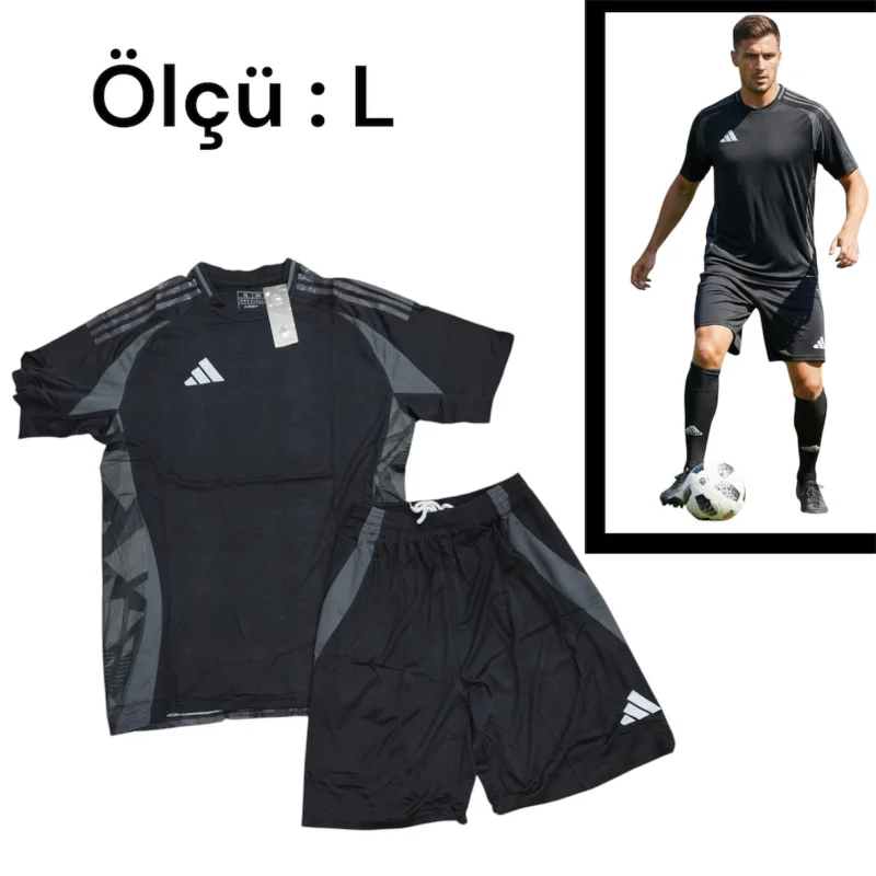 Tracksuit for fans WS1550, black, fabric, size L