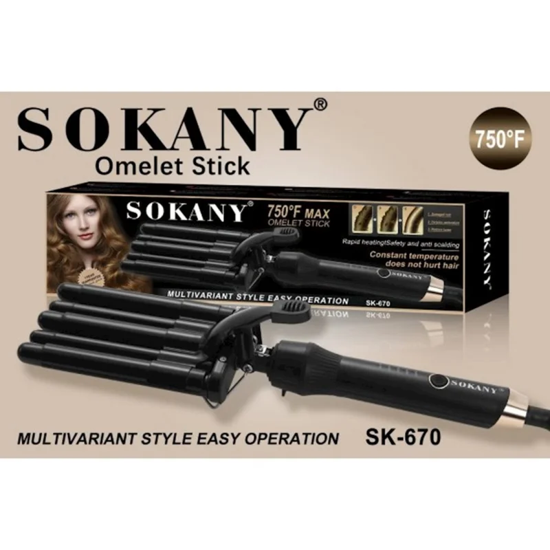 Saçlar üçün maşa Sokany SK-670