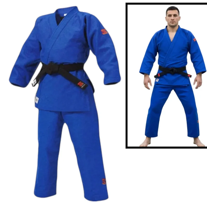 Kimono Sakura WS2465, göy, parça, ölçü 185