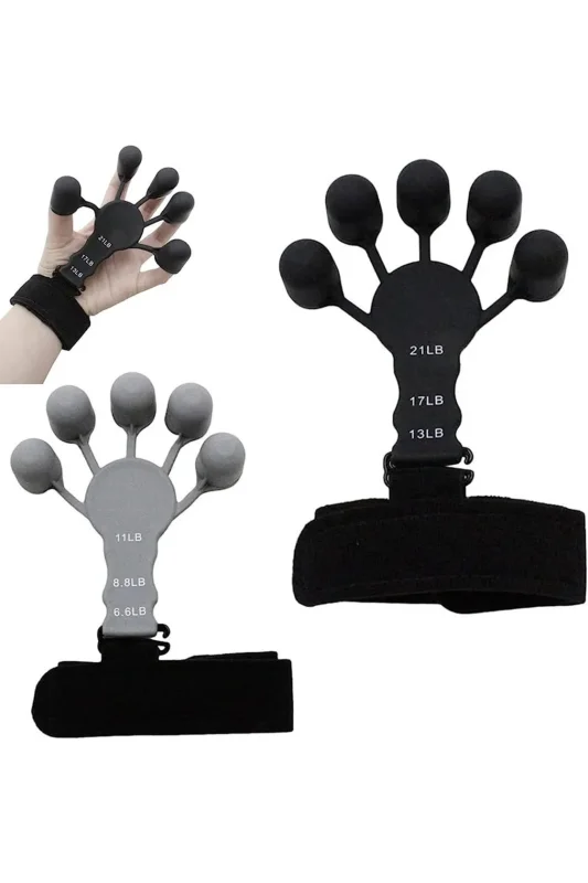 Finger expander, 2 pieces, adjustable weight - WS1361