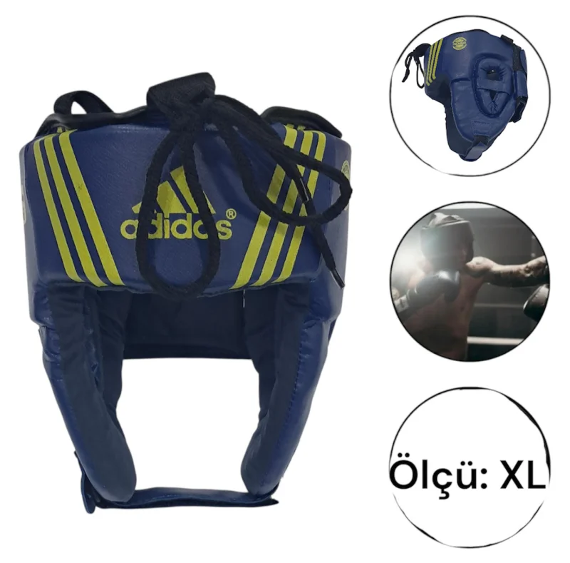 Qoruyucu dəbilqə WS1163, süni dəri, göy, ölçü XL