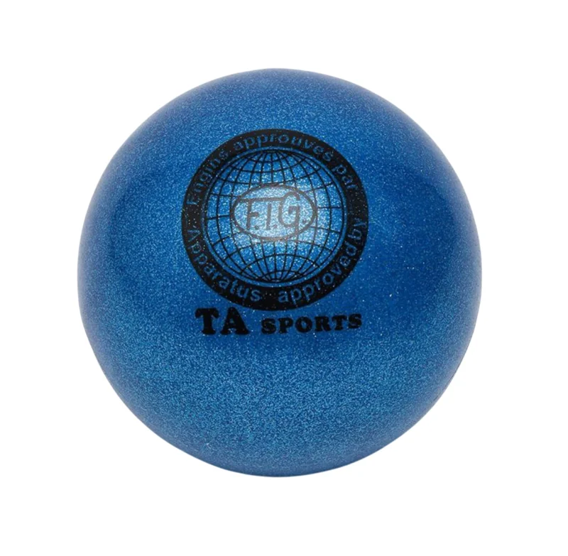 Bədii gimnastika üçün top WS0658, göy, 16 sm