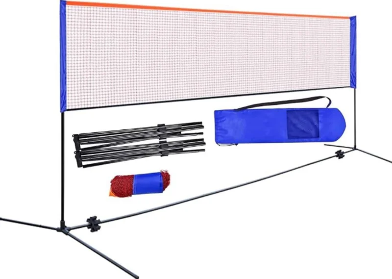 Volleyball and badminton net WS0908, polyester, 4 m