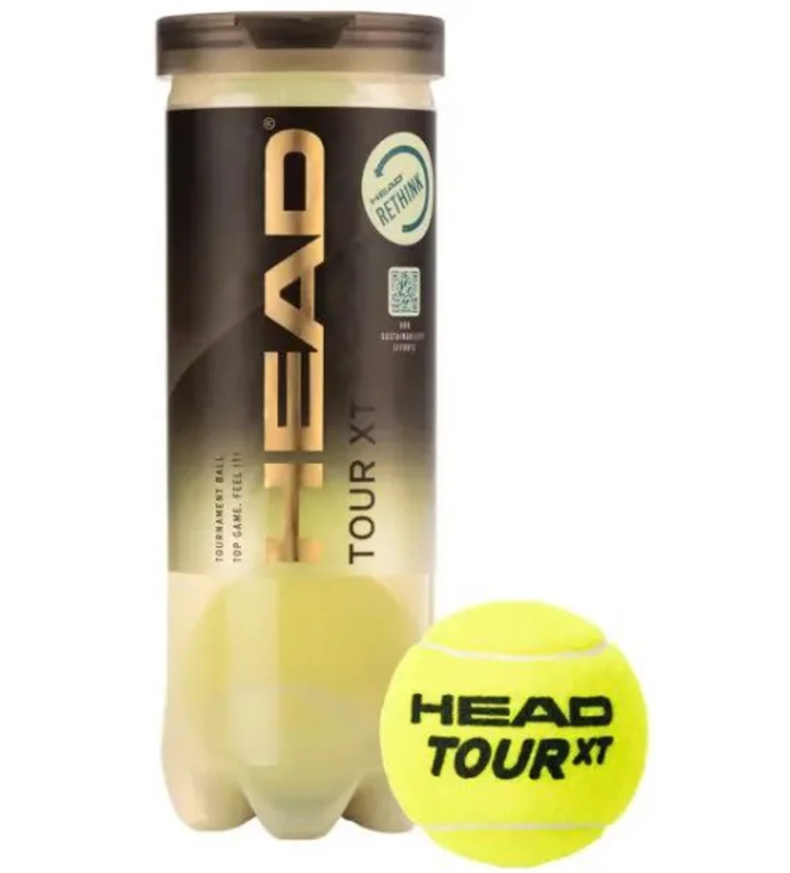 Böyük tennis üçün top dəsti Head WS0925, 3 əd