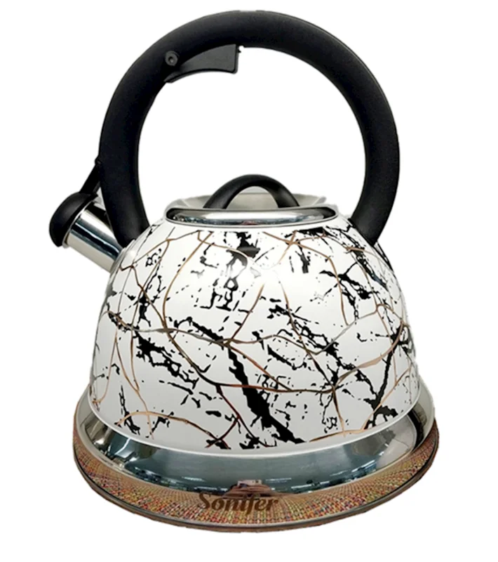Çaydan Sonifer SF-2516, paslanmayan polad, ağ/qara, 3.5 l