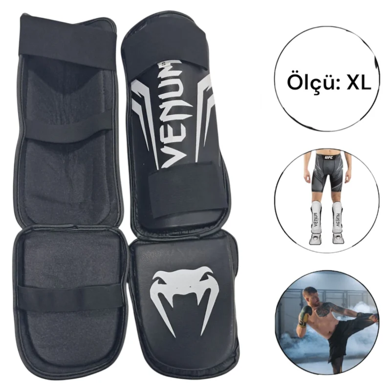 Боксерские перчатки Venum WS1230, черные, размер XL