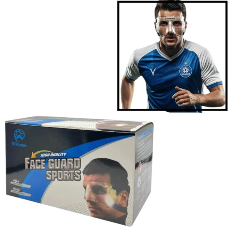 Football equipment and accessories face mask, standard size - WS1948