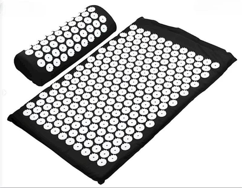 Massage mat WS0150, 68x42x3 cm, black