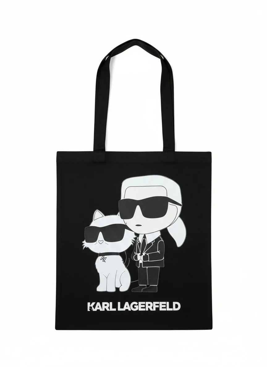 Çiyin çantası Eco Bag Karl & Pisik 35x40sm