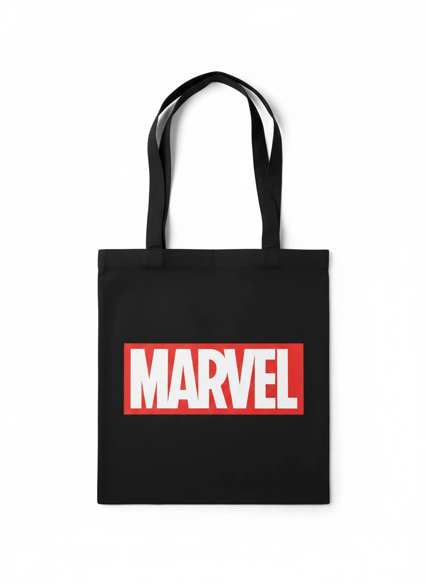 Qadın çiyin çantası Marvel, parça, qara