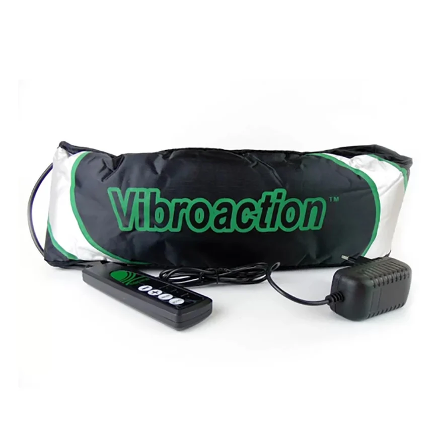 Arıqlamaq üçün kəmər Vibroaction B08FCGGBSQ, qara, 37x17x11 sm