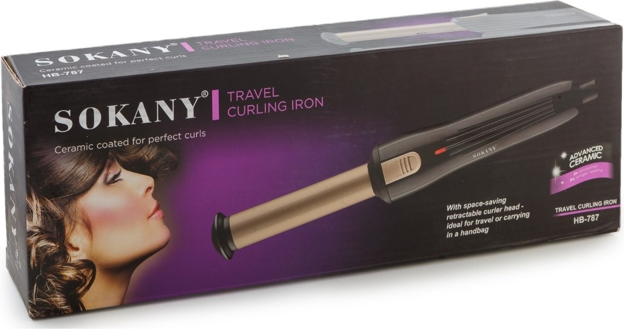 SOKANY HB-787 Curling Iron 25mm – Perfect Curls