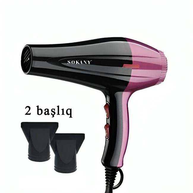 SOKANY SK-14014 Saç Qurutma Feni – Yüksək Güclü və Rahat İstifadə