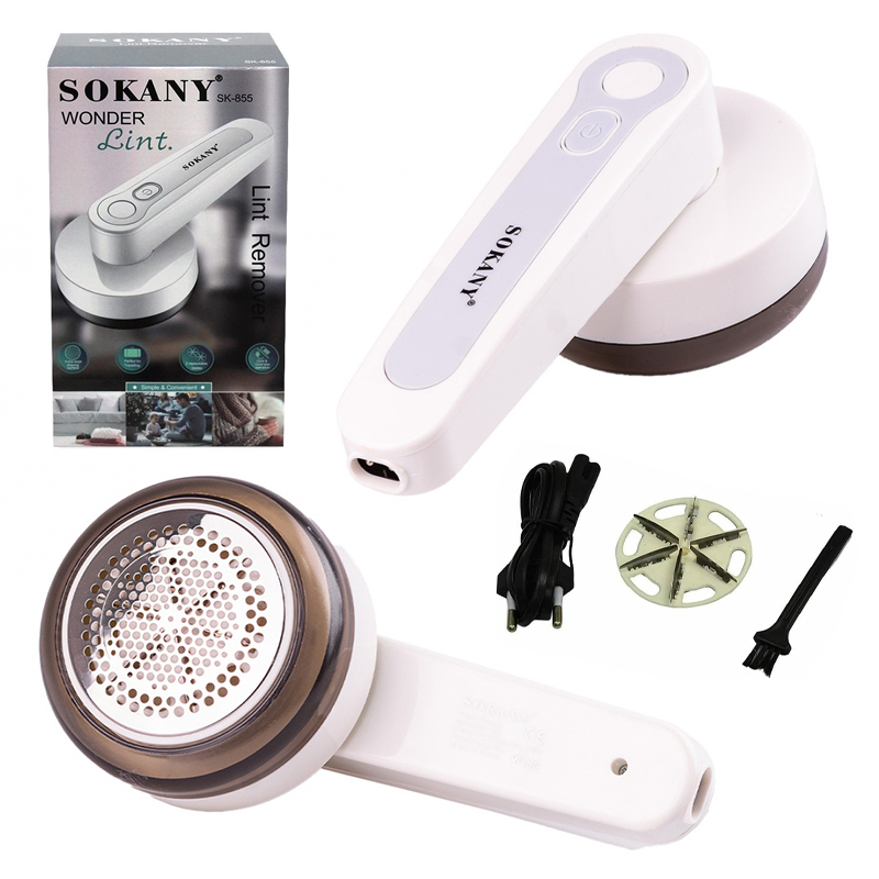 SOKANY SK-855 – Portable Fabric Shaver & Lint Remover