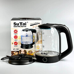 Su Tai ST-188 Elektrik Çaydanı – 2L Şüşə Korpus
