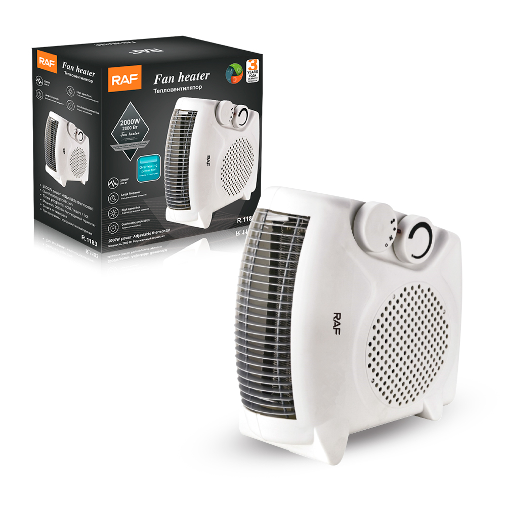 Tənzimlənə bilən termostatlı 2000W ev elektrik qızdırıcısı